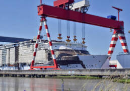 Chantiers de l'Atlantique à Saint Nazaire