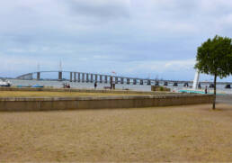 Vue du Pont de St Nazaire côté St Brévin